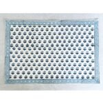Neel- Hand Block Printed Blue Cotton Placemats (Set of 4,6) - Image 3