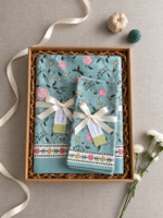 Reva-Hand Block Print Table cloth and Napkins set